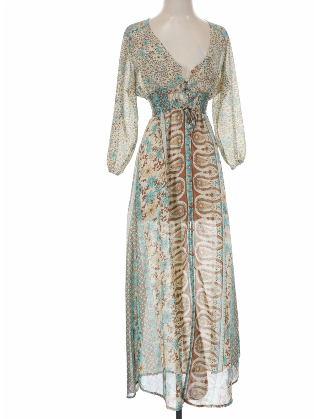 Boho Floral duster